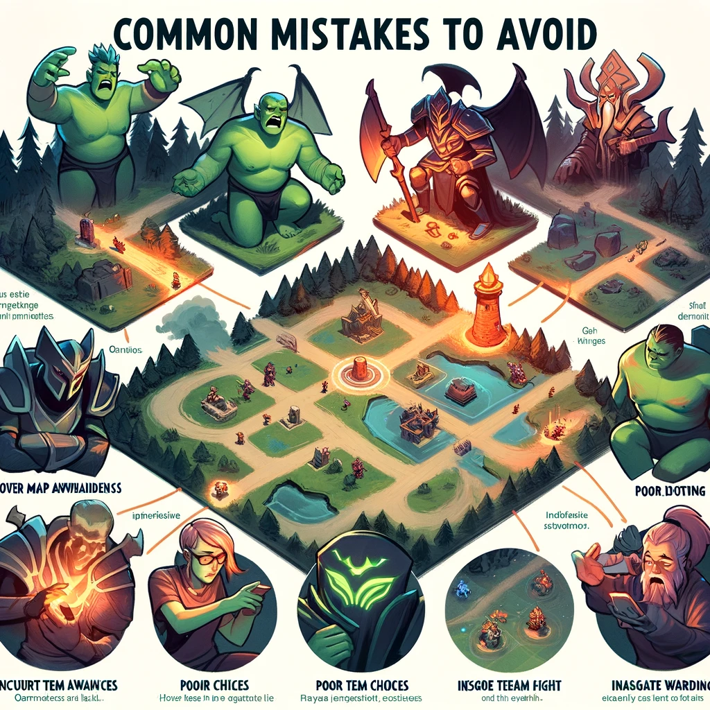Avoiding common Dota 2 mistakes