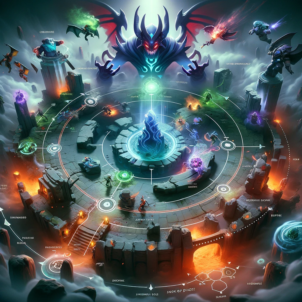 Dota 2 Roshan strategies