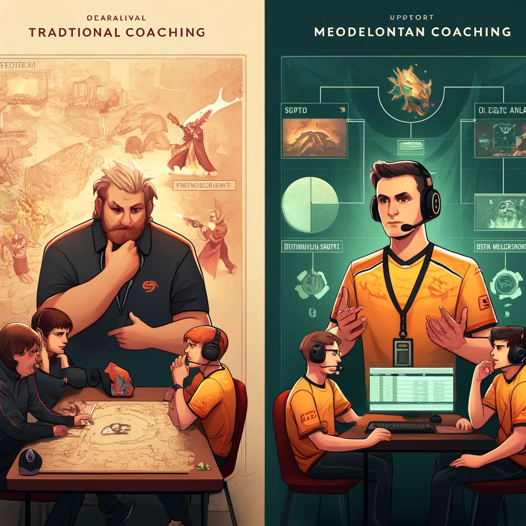 Dota 2 coaching differences