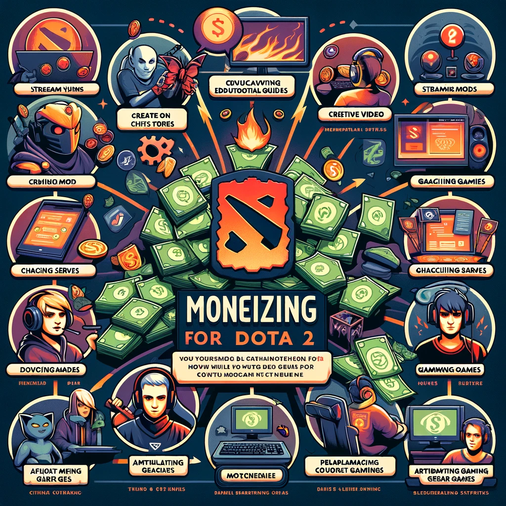 Dota 2 content monetization