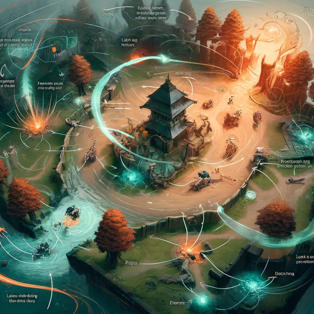 Dota 2 controlling creep equilibrium