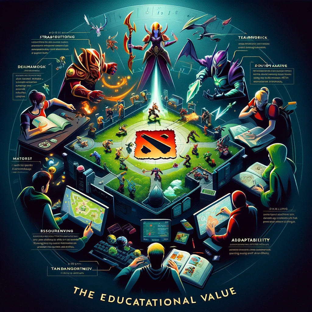 Dota 2 educational value