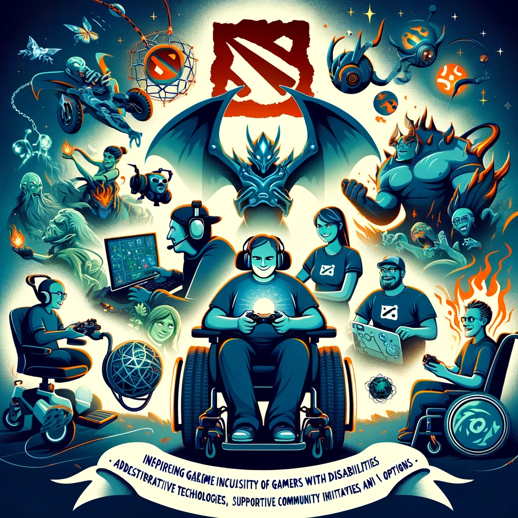 Dota 2 disability gaming