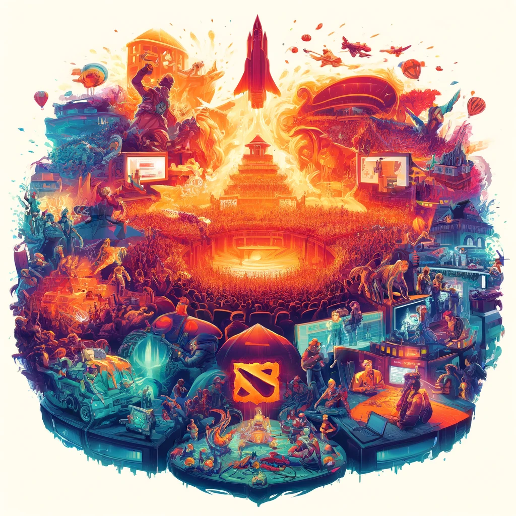 Dota 2 fan base growth