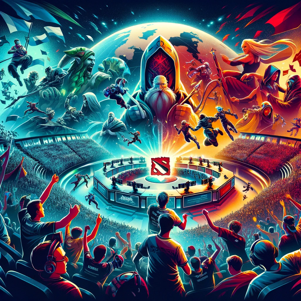 Dota 2 global tournaments