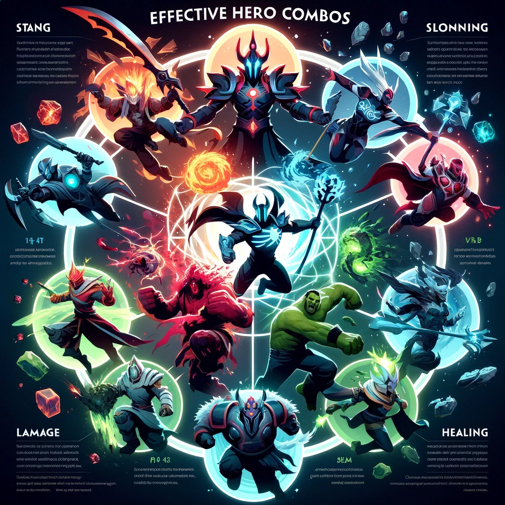 Dota 2 hero combos 2024