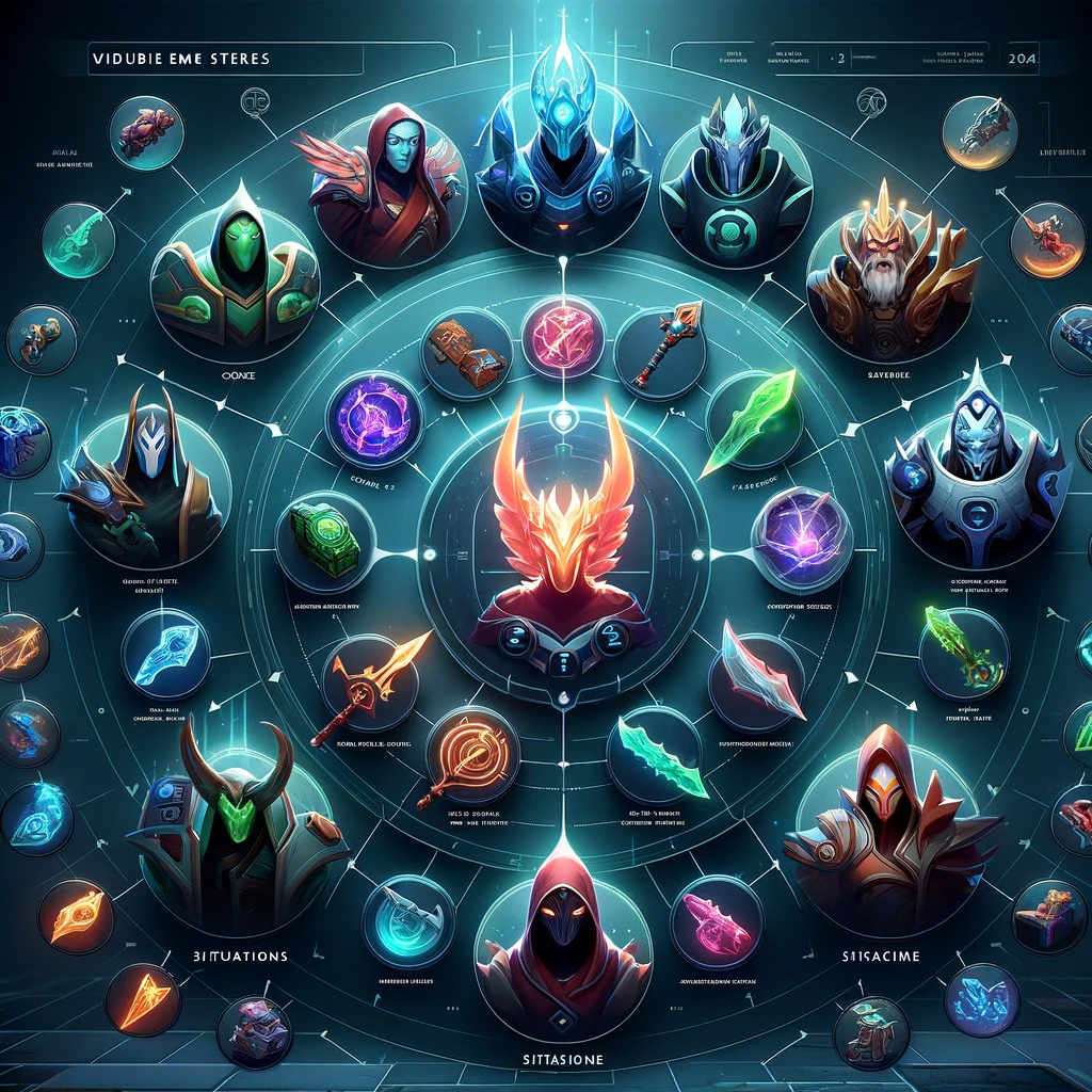 Dota 2 item builds 2024