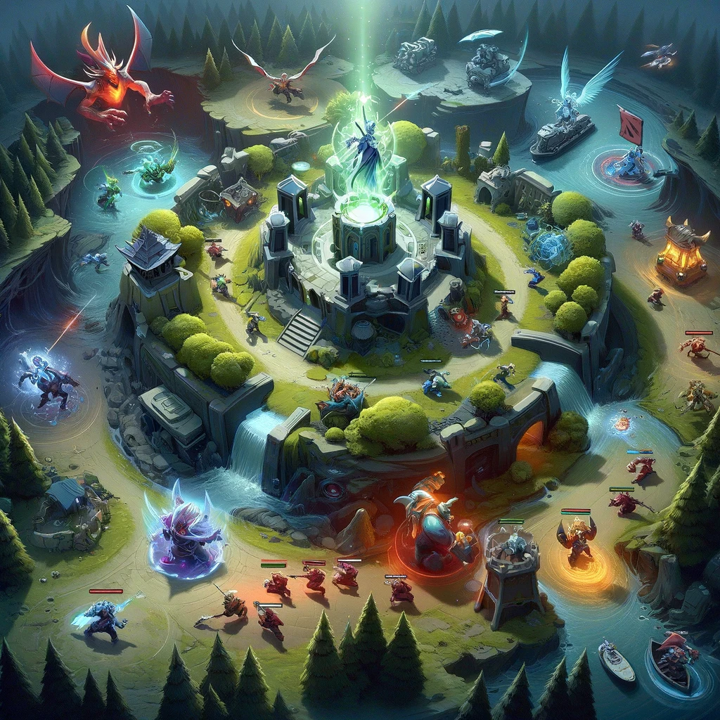 Dota 2 mid game strategy