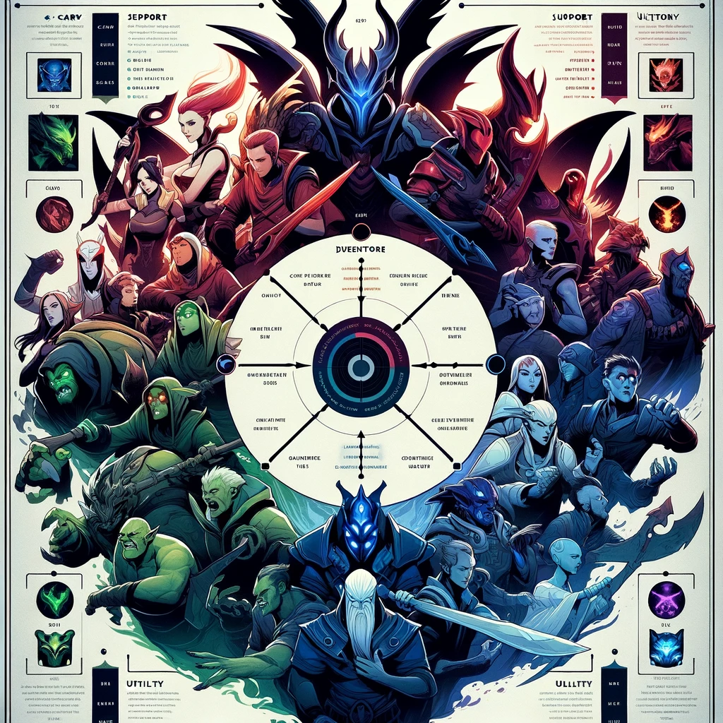 Dota 2 team composition analysis