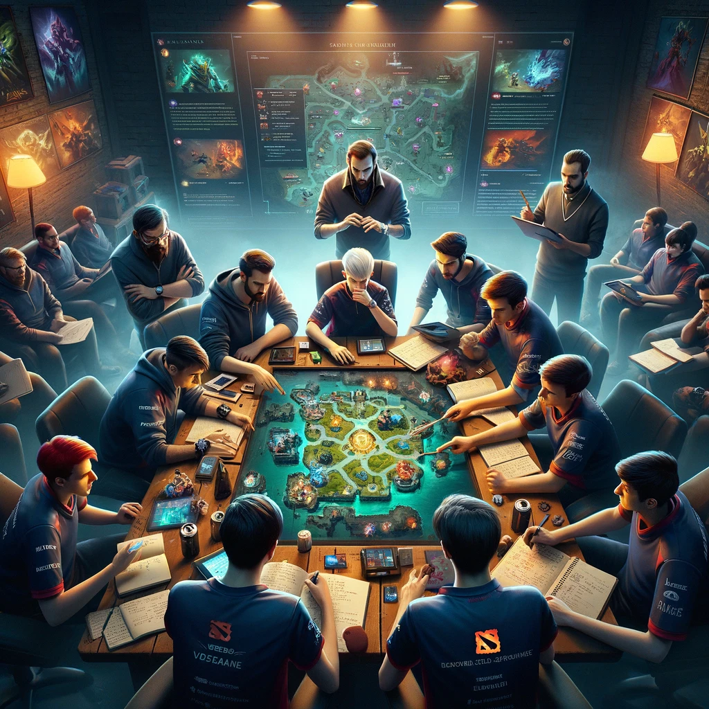 Dota 2 tournament preparation