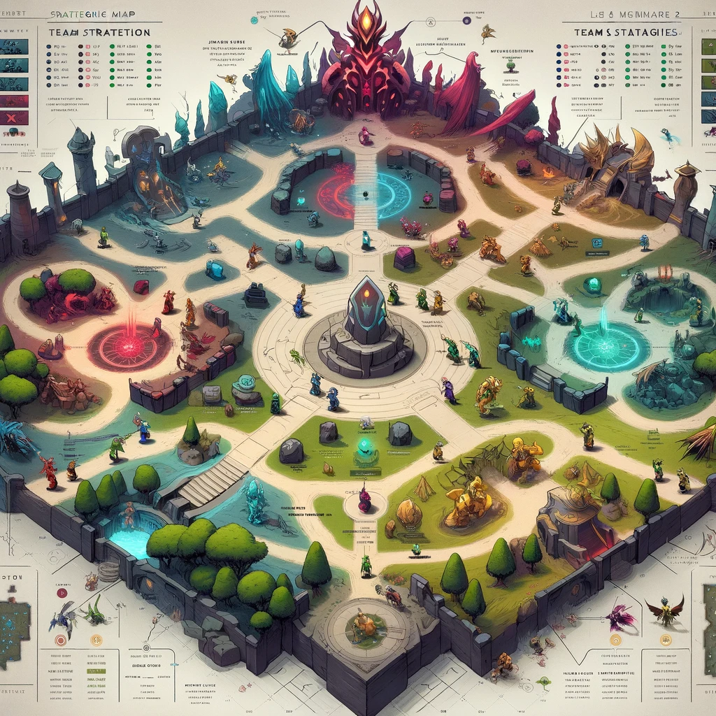 Dota 2 tournament strategy