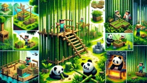 Minecraft bamboo uses