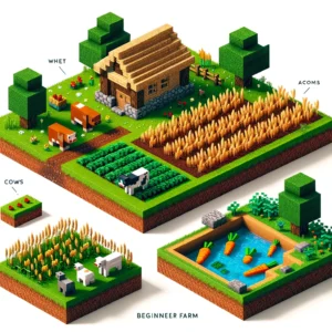 Minecraft beginner farms