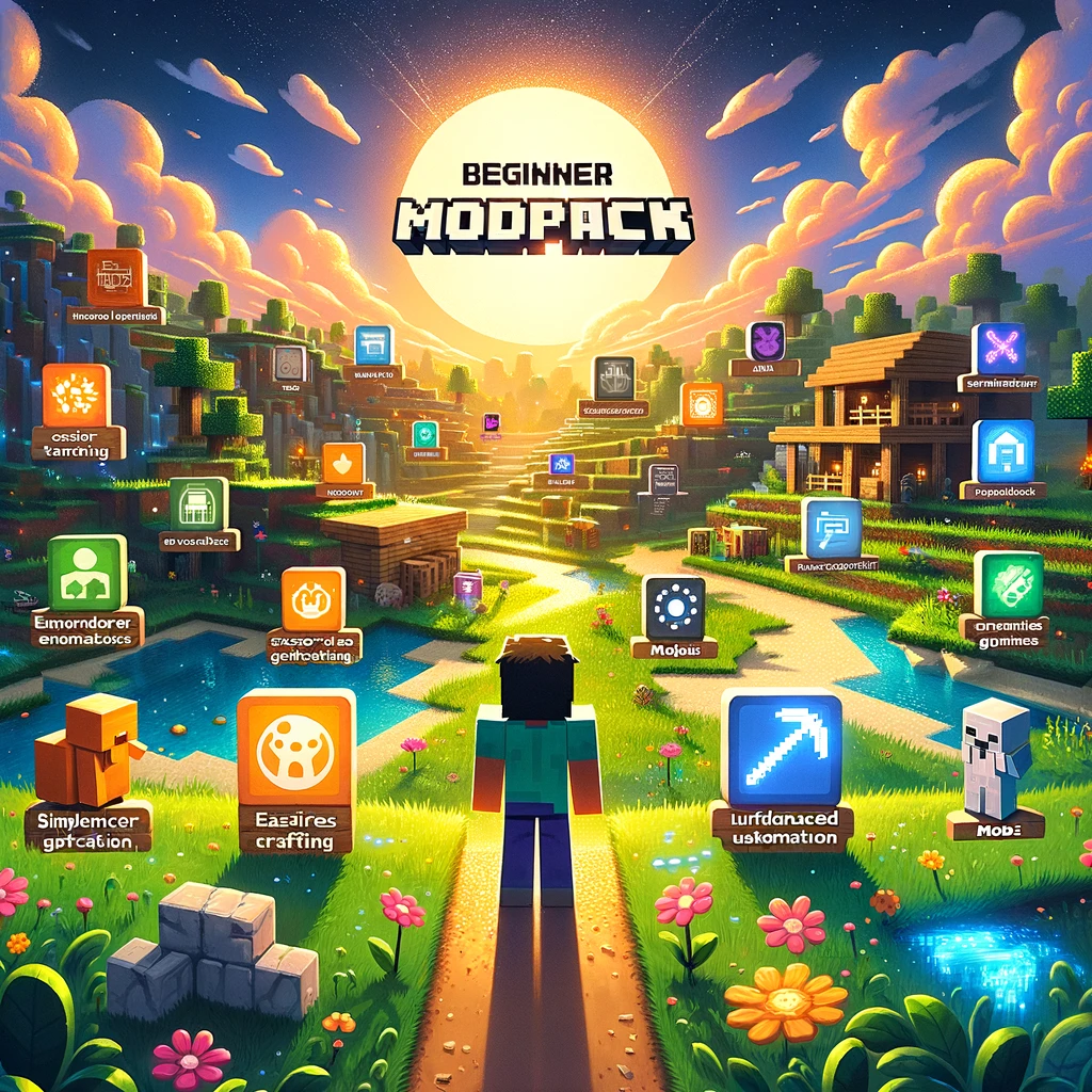 Minecraft beginner modpacks
