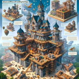 Minecraft building techniques