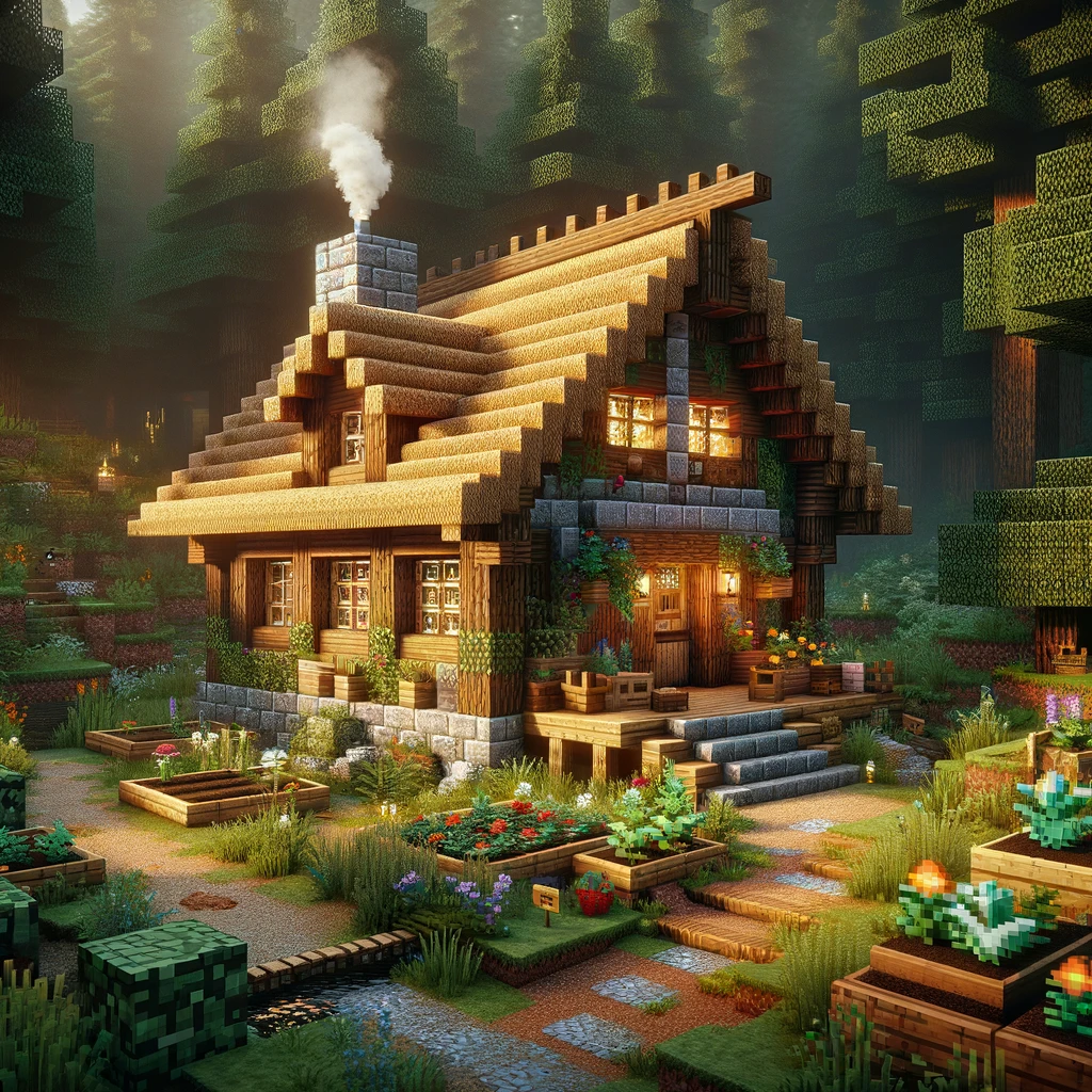Minecraft cozy cottages