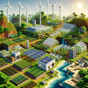Minecraft eco builds
