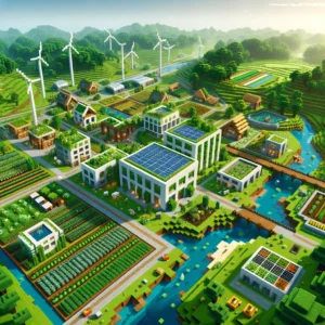 Minecraft eco-friendly builds