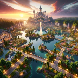 Minecraft landscape design