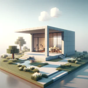 Minecraft minimalist builds