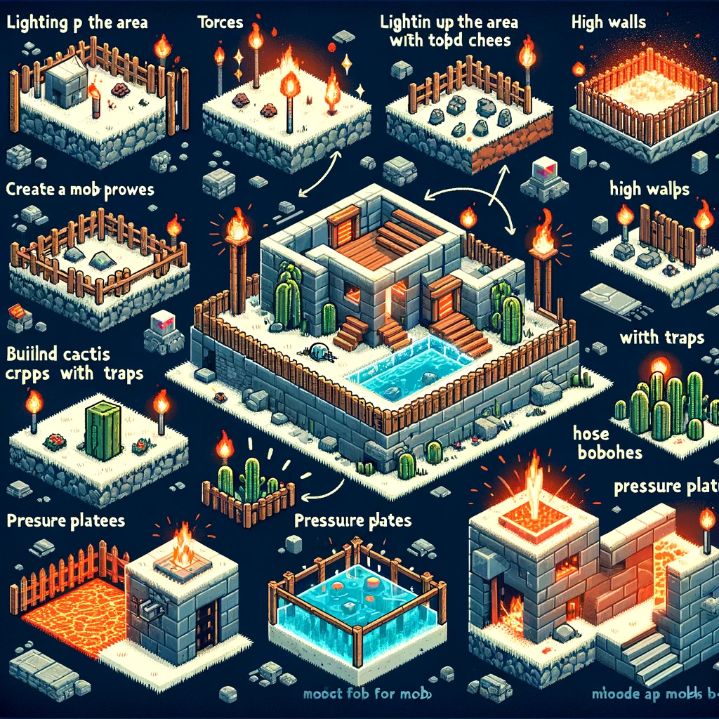 Minecraft mob proofing