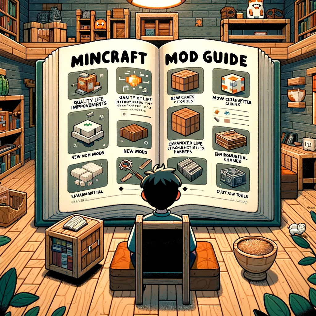 Minecraft mod guides