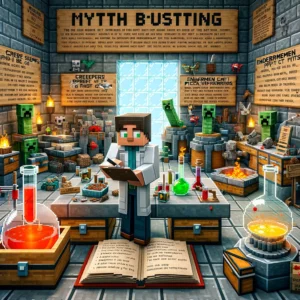 Minecraft myth busting