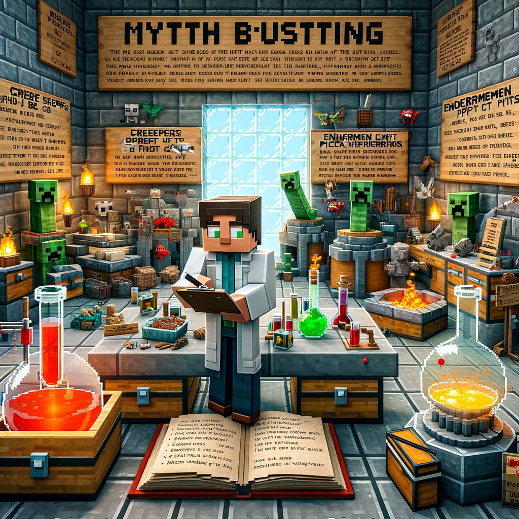 Minecraft myth busting
