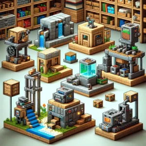 Minecraft simple machines
