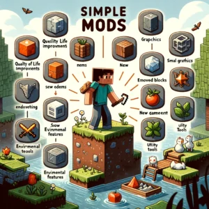 Minecraft simple mods