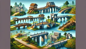 Minecraft small bridges