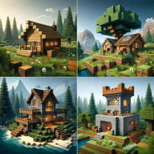 Minecraft starter bases