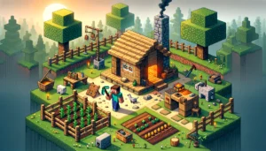 Minecraft survival basics