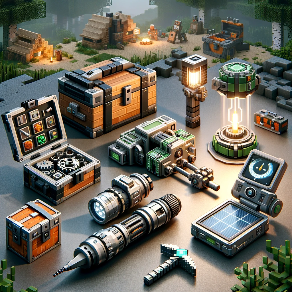 Minecraft survival gadgets
