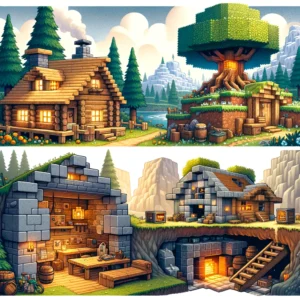 Minecraft survival homes