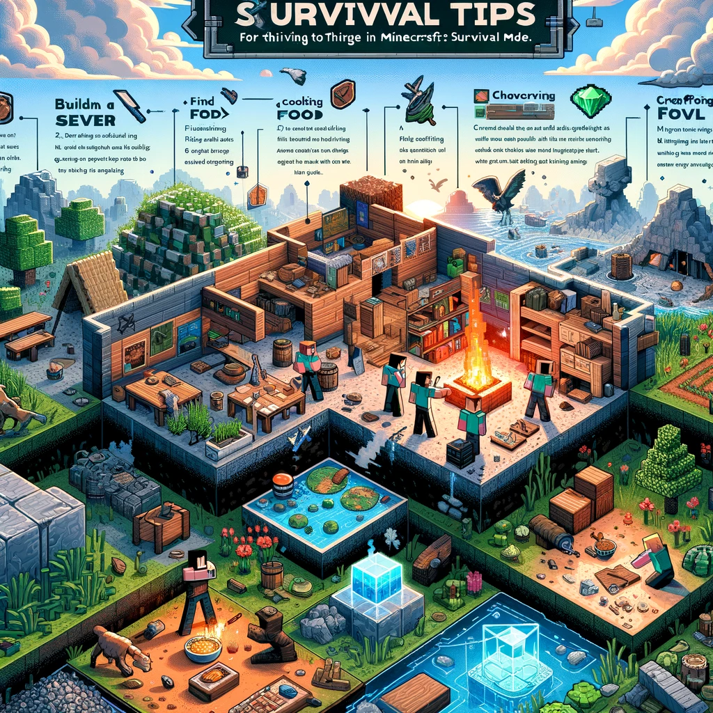 Minecraft survival mode tips