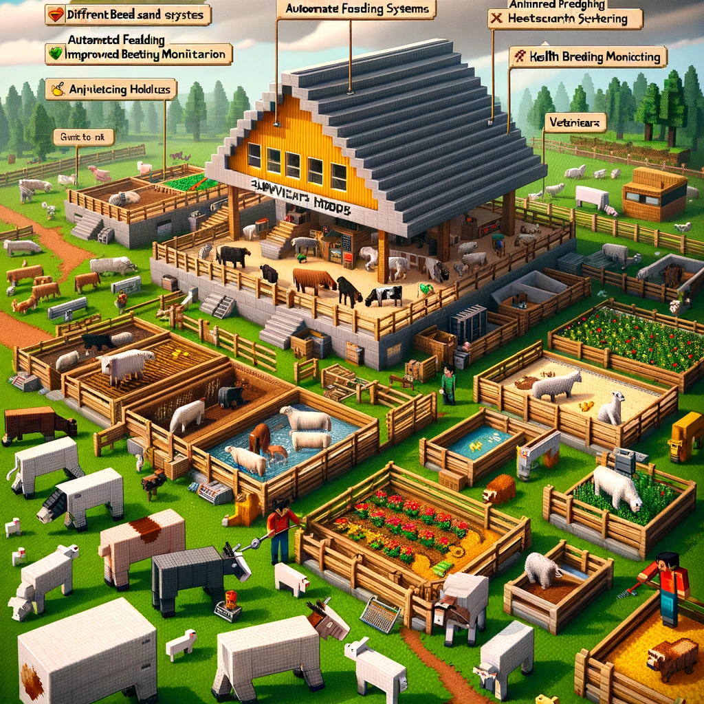 Minecraft survival mods for animal farming