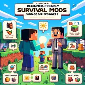 Minecraft survival mods for beginners