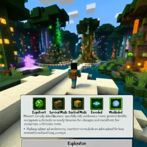 Minecraft survival mods for exploration