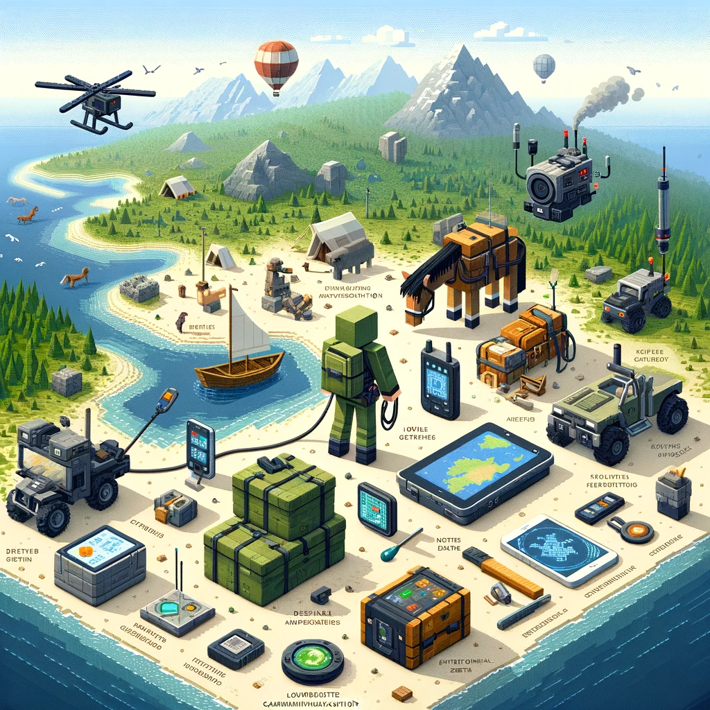 Minecraft survival mods for exploration aids
