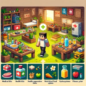Minecraft survival mods for health