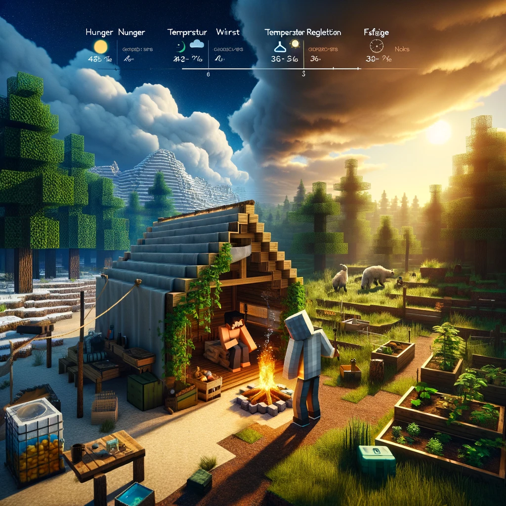 Minecraft survival mods for realism