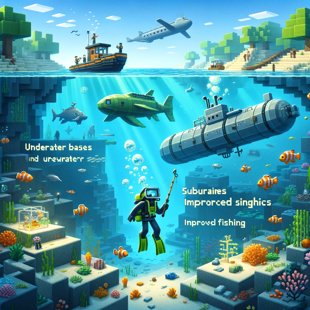 Minecraft survival mods for water
