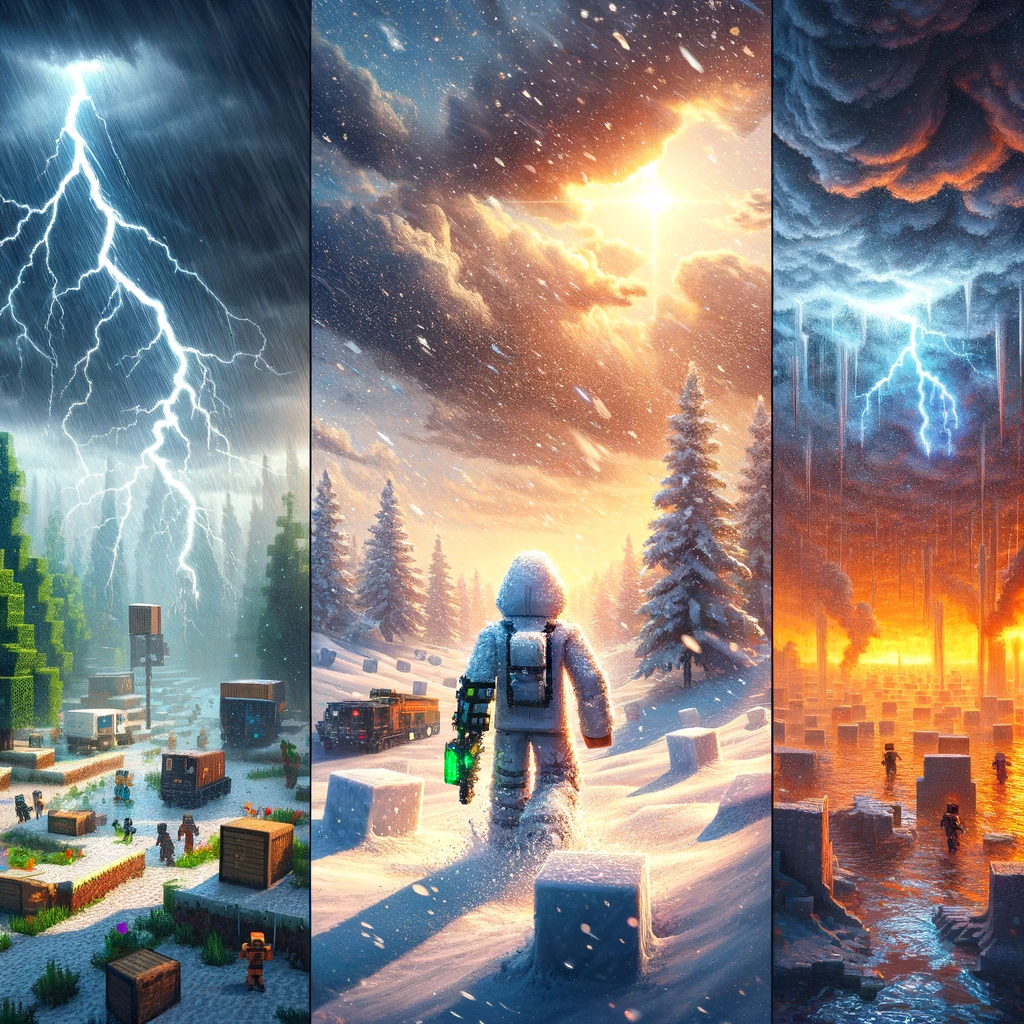 Minecraft survival mods for weather
