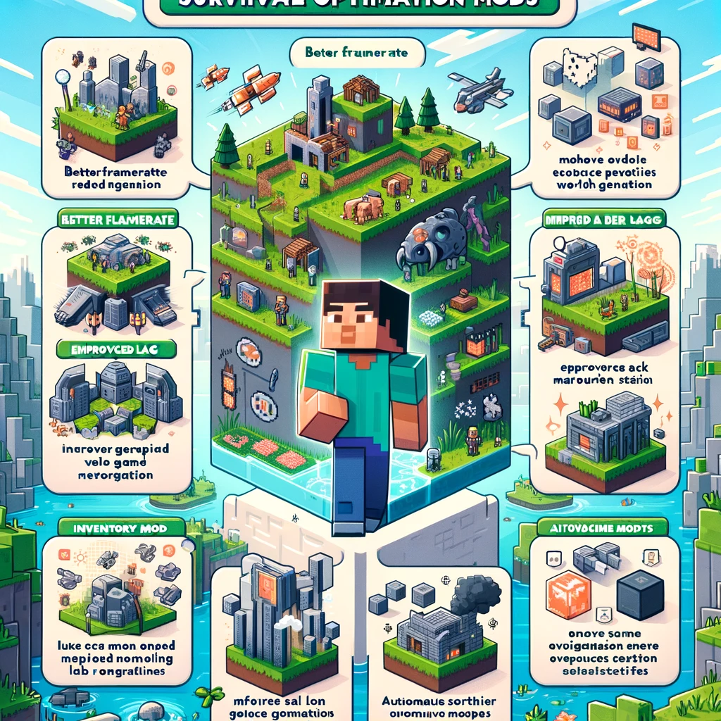 Minecraft survival optimization mods