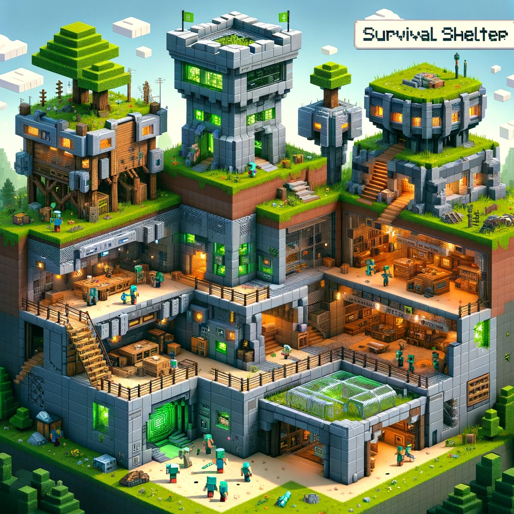 Minecraft survival shelter mods