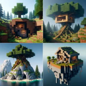 Minecraft survival shelters