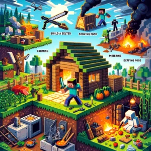 Minecraft survival skills