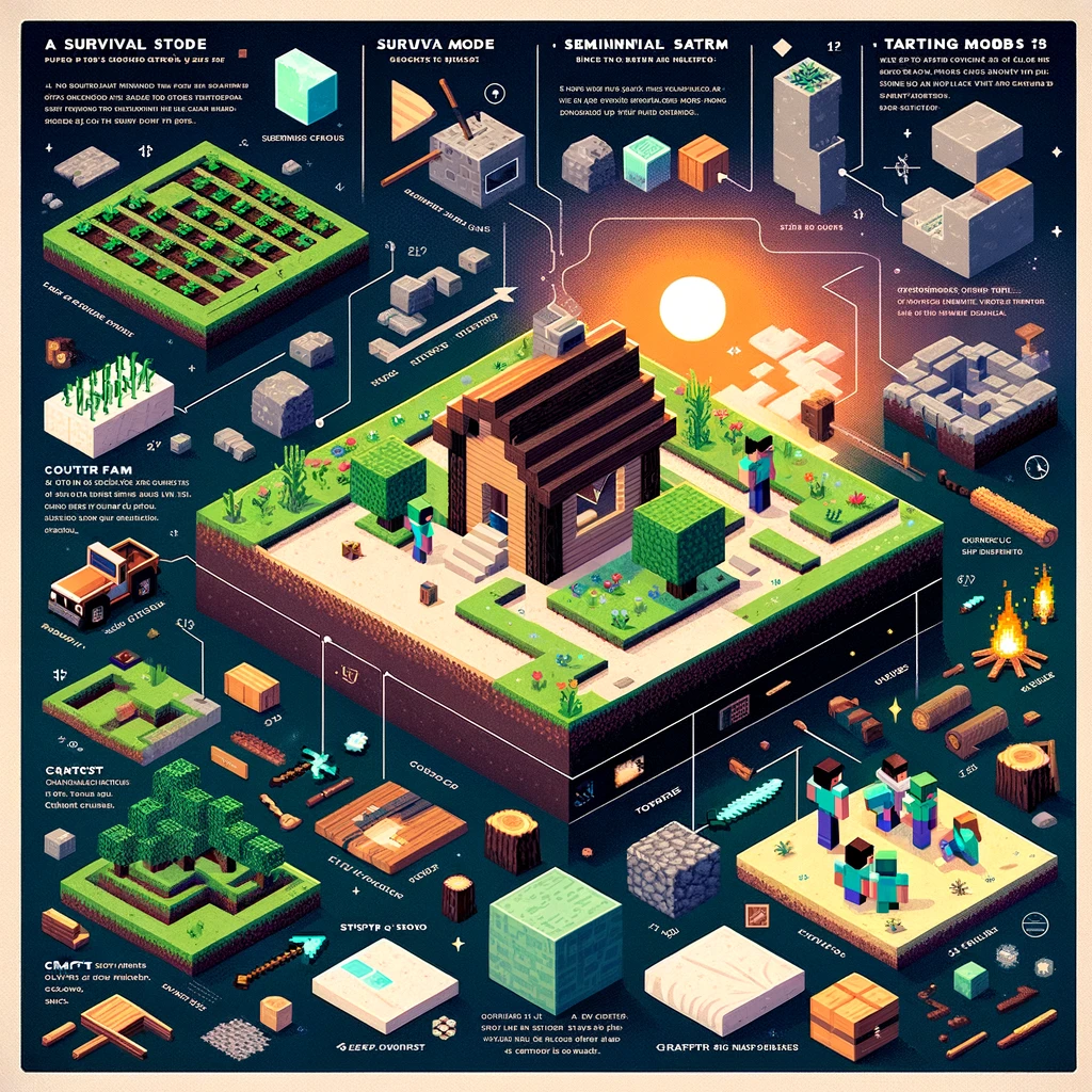 Minecraft survival tactics for beginners