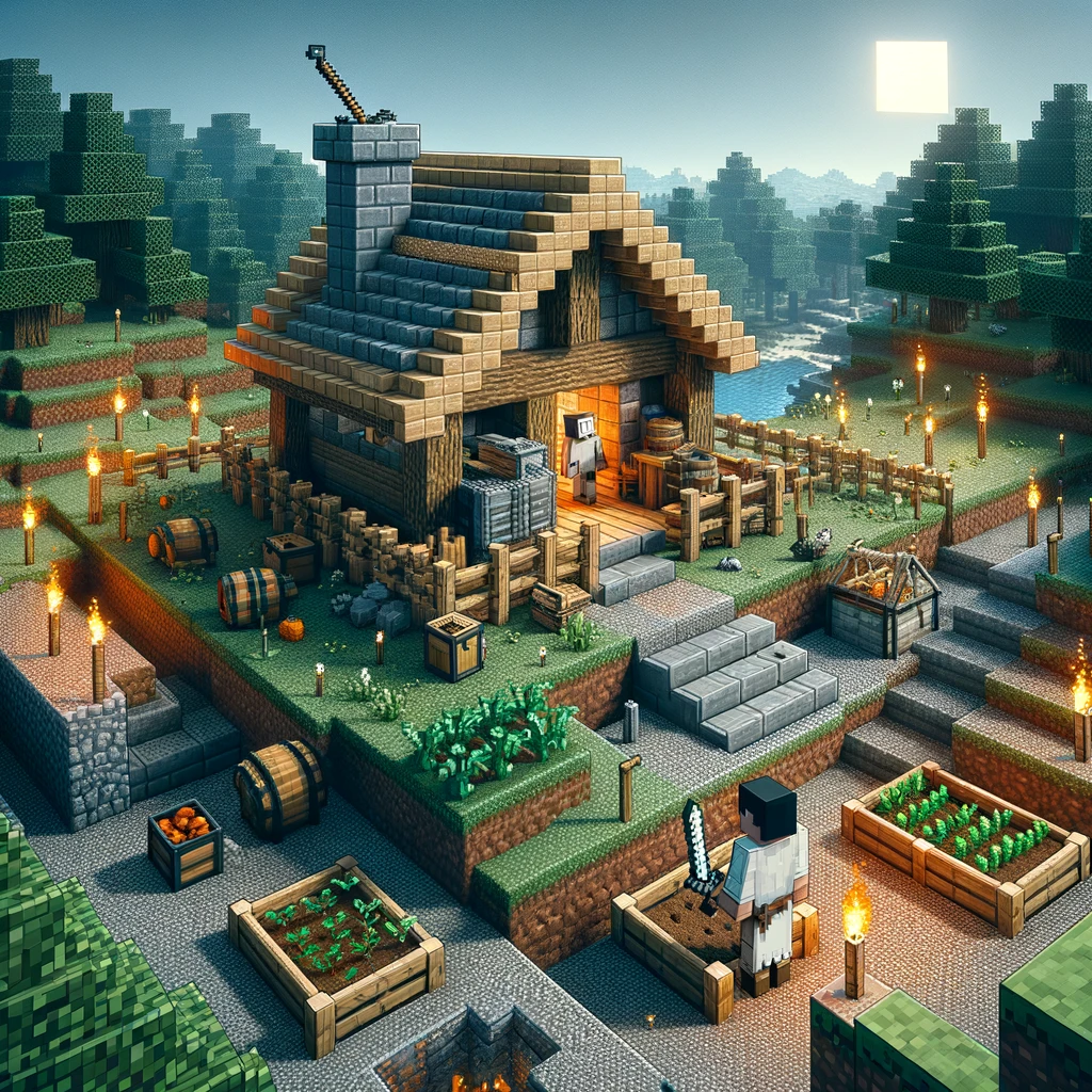 Minecraft survival tactics